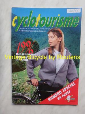 Cyclotourisme 1997 - 02 - N°445 Fevrier 1997