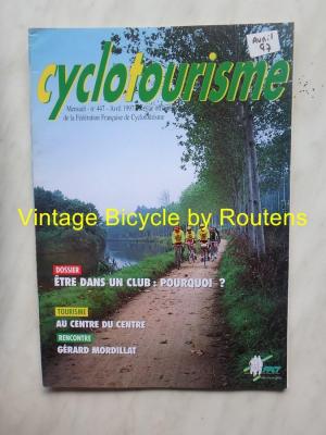 Cyclotourisme 1997 - 04 - N°447 Avril 1997