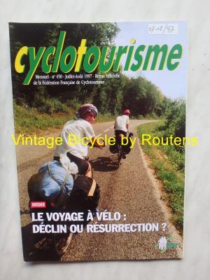 Cyclotourisme 1997 - 07 - N°450 Juillet Aout 1997