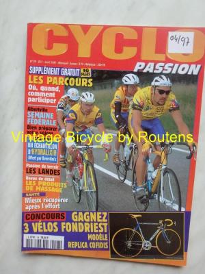 CYCLO PASSION 1997 - 04 - N°28 Avril 1997