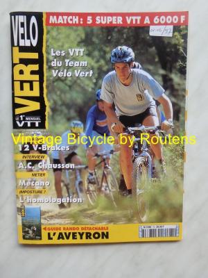 VELO VERT 1997 - 01 - N°75 Janvier Fevrier 1997