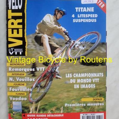 VELO VERT 1997 - 11 - N°84 Novembre 1997