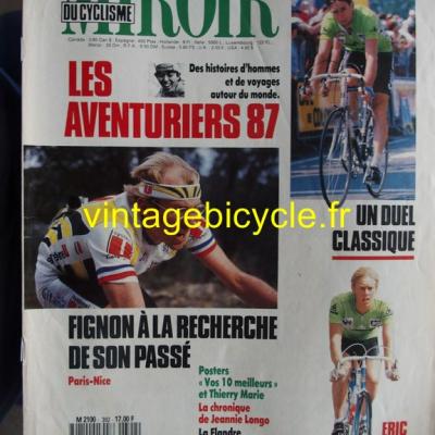 MIROIR DU CYCLISME 1987 - 03 - N°392 mars 1987