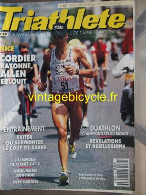 TRI-ATHLETE - 1992 - 07 - N°69 juillet 1992