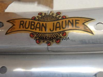 RUBAN JAUNE ALUMINUM D:541 32t jantes 600 pour pneus NOS. (La paire)