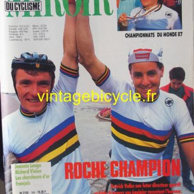 MIROIR DU CYCLISME 1987 - 09 - N°399 septembre 1987
