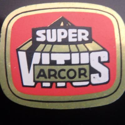 SUPER VITUS ARCOR ORIGINAL Bicycle Frame Tubing STICKER NOS