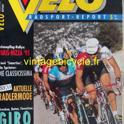 VELO RADSPORT 1995 - 05 - N°5 mai 1995