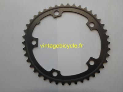 SHIMANO 42t Chainring Biopace Hard anodized aluminum bcd 130mm NOS