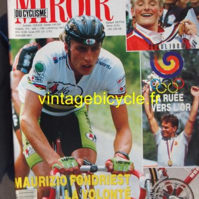 MIROIR DU CYCLISME 1988 - 10 - N°412 octobre 1988