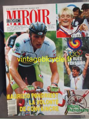 MIROIR DU CYCLISME 1988 - 10 - N°412 octobre 1988