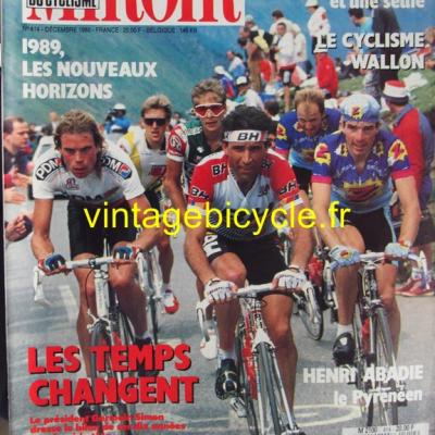 MIROIR DU CYCLISME 1988 - 12 - N°414 decembre 1988