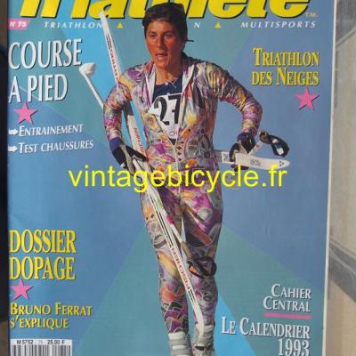 TRI-ATHLETE - 1993 - 03 - N°75 mars 1993