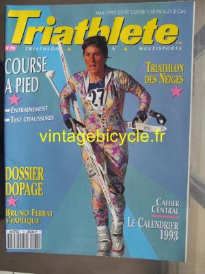 TRI-ATHLETE - 1993 - 03 - N°75 mars 1993