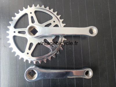 Steel Crankset 36t 125mm NOS