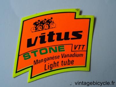 VITUS STONE VTT LIGHT TUBE ORIGINAL Tubes autocollants NOS