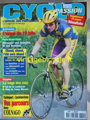 CYCLO PASSION 1999 - 06 - N°55 juin 1999
