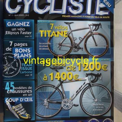 L'ACHETEUR CYCLISTE 2003 - 04 - N°1 Avril 2003