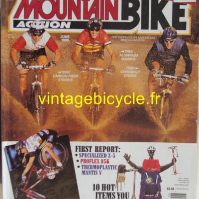 MOUNTAIN BIKE ACTION 1996 - 06 - N° 06 juin 1996