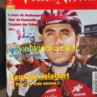 VELONEWS 2001 - 06 - N°8 juin 2001