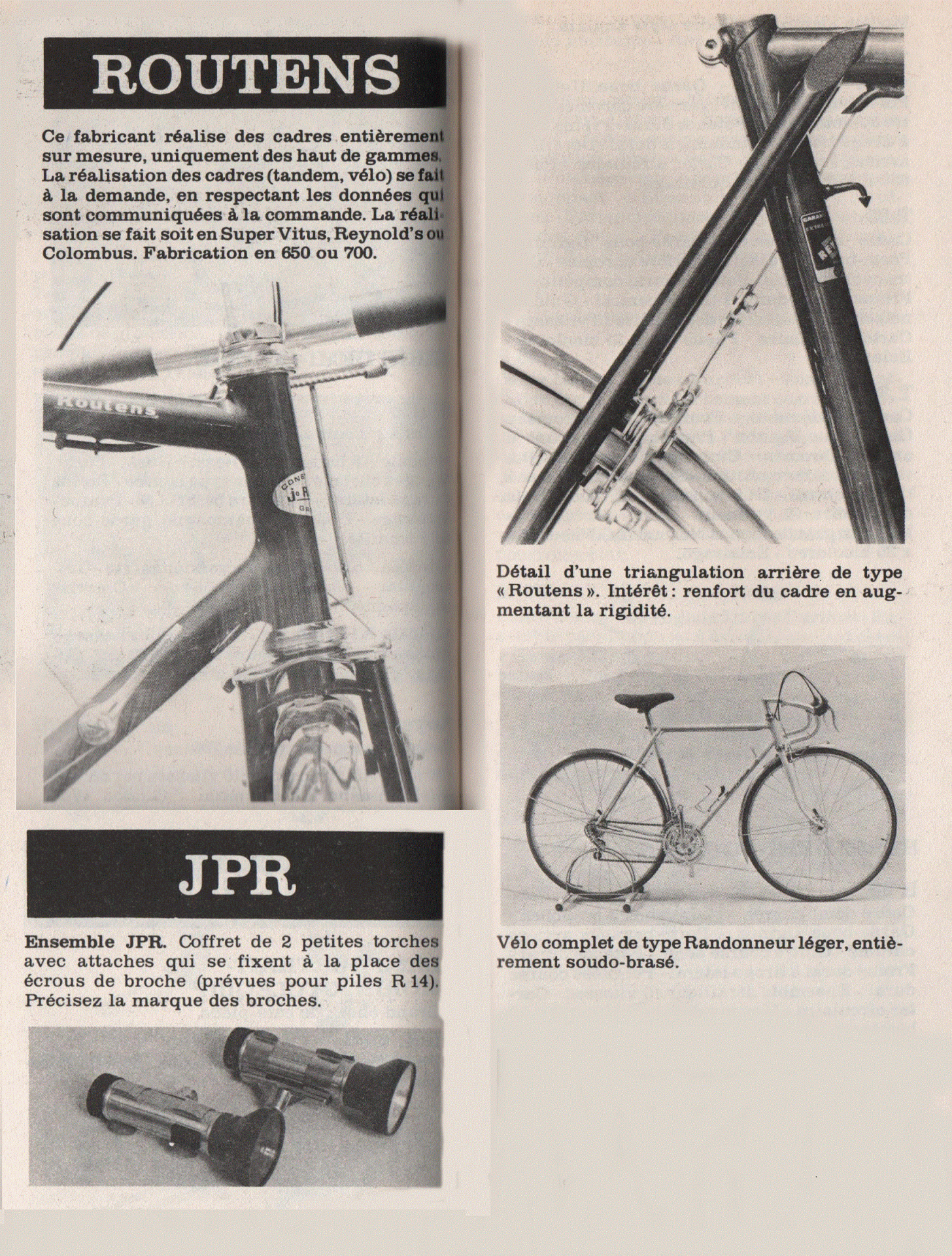 Vintage bicycle fr 1981
