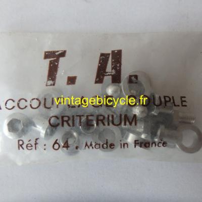 SPECIALITES T.A. Crank bolts accouplage couple criterium Ref:64 NOS bag not open