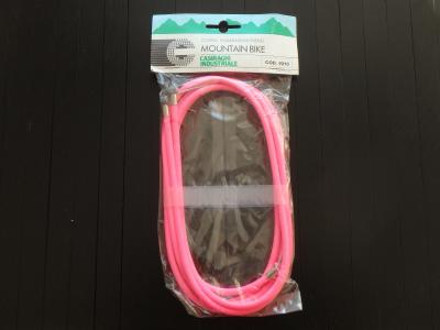 CASIRAGHI Corsa Hi Tech VTT Cables + gaines freins NOS Rose fluo