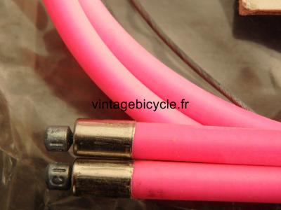 CASIRAGHI Corsa Hi Tech MTB Bicycle Derailleur Cables & Housing NOS Neon pink