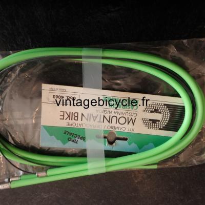 CASIRAGHI Corsa Hi Tech VTT Cables + gaines dérailleurs NOS Vert fluo