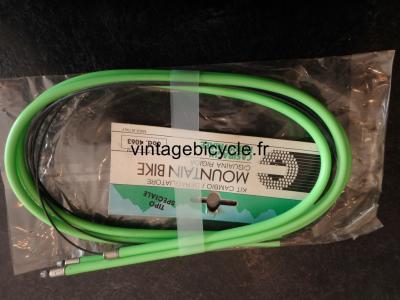 CASIRAGHI Corsa Hi Tech VTT Cables + gaines dérailleurs NOS Vert fluo