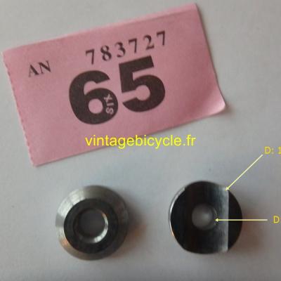 Rondelle concave de dérailleur avant. NOS (1)