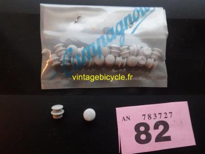 CAMPAGNOLO C-Record Athena Chorus PAIR of Brake Lever Hood Caps. NOS