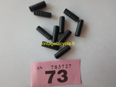 4mm derailleur inner cable end caps Housing Ferrule in plastic.