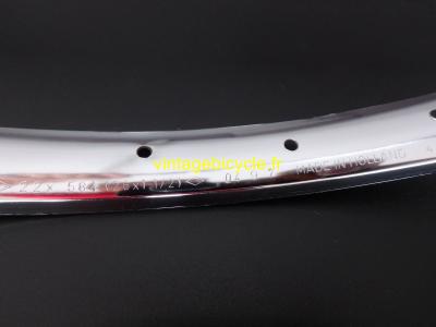 RIGIDA STEEL 22X584 26X1 1/2 650B 36h Clincher rim. NOS.