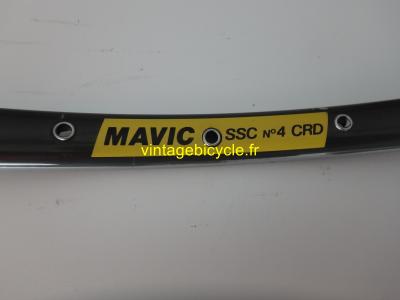 MAVIC SSC N°4 CRD 36t jantes 700c pour boyaux Anodisée dure. VGC.