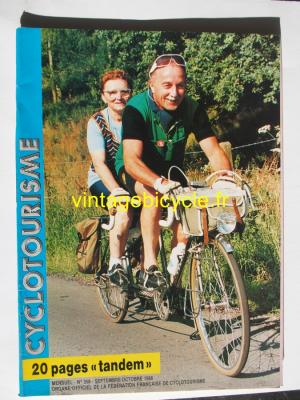 Cyclotourisme 1988 - 09 - N°358 septembre / octobre 1988
