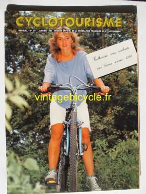 Cyclotourisme 1990 - 01 - N°371 janvier 1990