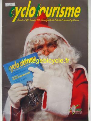 Cyclotourisme 1993 - 12 - N°412 decembre 1993