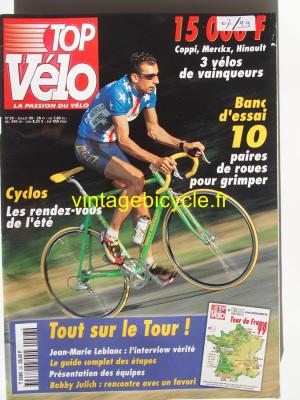 TOP VELO 1999 - 07 - N°28 juillet 1999