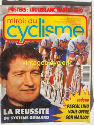 MIROIR DU CYCLISME 1992 - 09 - N°459 septembre 1992