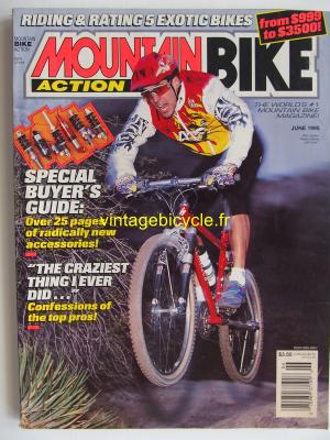 MOUNTAIN BIKE ACTION 1995 - 06 - N° 6 juin 1995