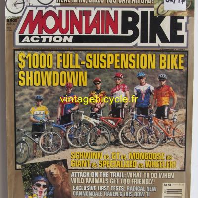 MOUNTAIN BIKE ACTION 1997 - 02 - N° 2 fevrier 1997