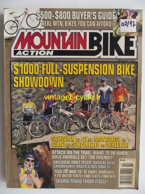 MOUNTAIN BIKE ACTION 1997 - 02 - N° 2 fevrier 1997