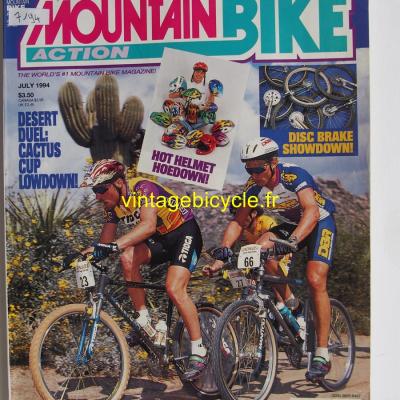 MOUNTAIN BIKE ACTION 1994 - 07 - N° 7 juillet 1994