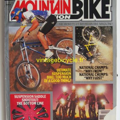 MOUNTAIN BIKE ACTION 1994 - 12 - N° 12 decembre 1994