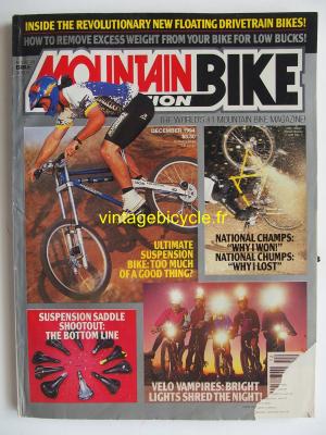 MOUNTAIN BIKE ACTION 1994 - 12 - N° 12 decembre 1994