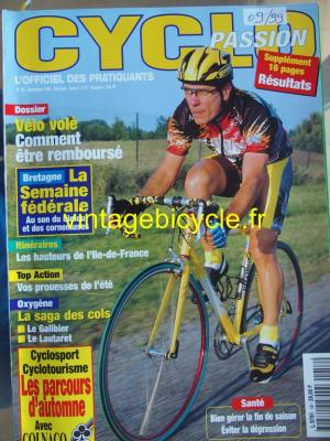 CYCLO PASSION 1999 - 09 - N°58 septembre 1999