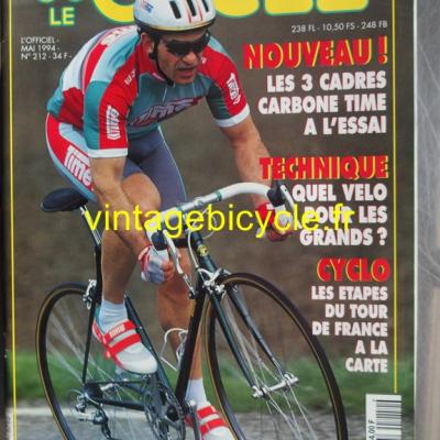 LE CYCLE l'officiel 1994 - 05 - N°212 mai 1994
