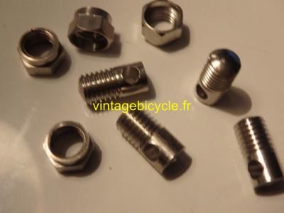 MUDGUARD eyelet bolts and nuts for fitting mudguards type Bluemels. NOS (set of 4)