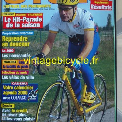 CYCLO PASSION 1999 - 12 - N°61 decembre 1999